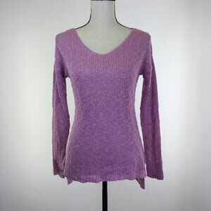 Sw Women's Top S Pink V-Neck